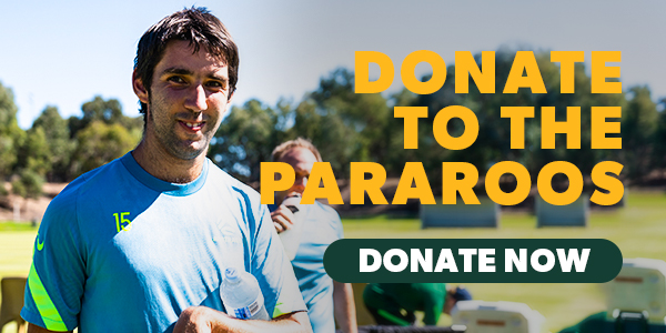 Donate to the Pararoos - Promo Tile
